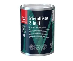Tikkurila PAINT METALLISTA 2IN1 C Baltas 0.9L