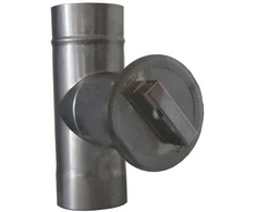 Tīrīšanas ierīce dūmvadiem ar apaļu atveri Wadex, 120 mm