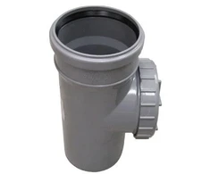 Wavin 50 mm Wafix PP renserør med dæksel