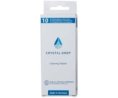 Kavos aparatų valymo priemonė Crystal Drop 80002, 10 vnt.