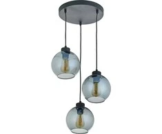 Pakabinamas šviestuvas Tk Lighting Šviestuvas kubo formos grafito spalvos 28 193x60 we 27