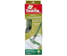 Tonkita we like green TONKITA WE LIKE Žalias Grindų plovimo šluota su atsarginėmis dalimis, 4 vnt.