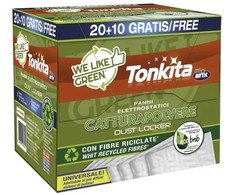 Tonkita we like green TONKITA WE LIKE Žalias Grindų valymo šluostės atsarginės 30 vnt., 8,