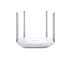 TP-Link Maršrutizatorius | Archer C50 | 802.11ac | 300+867 Mbit/s | 10/100 Mbit/s | Ethernet LAN (RJ-45) jungtys 4 | Mesh Support No | MU-MiMO No | No mobile broadband | Antenna type 2xExternal
