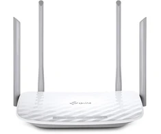 TP-Link Maršrutizatorius | Archer C50 | 802.11ac | 300+867 Mbit/s | 10/100 Mbit/s | Ethernet LAN (RJ-45) jungtys 4 | Mesh Support No | MU-MiMO No | No mobile broadband | Antenna type 2xExternal