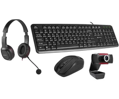 TRACER 4w1 Multi-Office Set klaviatūra Pelės kilimėlis heapdhones