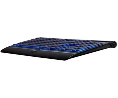 Klaviatūra žaidimams Tracer OFIS PRO su laidu membraninė su pašvietimu (na balta ir) juoda