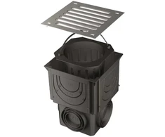 Trapas Aco 316818 A15, 25 cm, plastikas/plienas