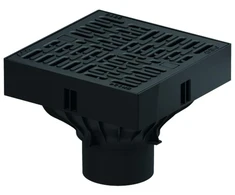 Trapas Aco DN 100 Self XtraPoint 25x25 cm B 125, 25 cm, plastikas
