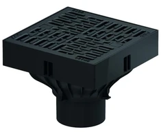 Traps Aco DN 100 Self XtraPoint 25x25 cm B 125, 25 cm, plastmasa