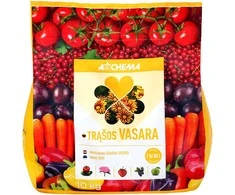 Trąšos lapinėms daržovėms, gėlėms, dekoratyviniams augalams Agrochema Vasara, didelės talpos, 10 kg