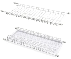 Indų džiovykla Rejs, 36.8 cm x 27.5 cm, plastikas/metalas, balta sp.