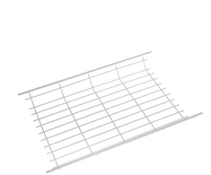 Indų džiovykla Rejs, 46.8 cm x 27.5 cm, plastikas/metalas, balta sp.