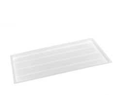 Indų džiovykla Rejs, 56.8 cm x 27.5 cm, plastikas/metalas, balta sp.