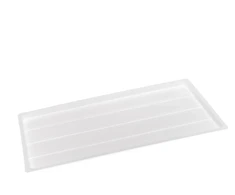 Indų džiovykla Rejs, 76.8 cm x 27.5 cm, plastikas/metalas, balta sp.