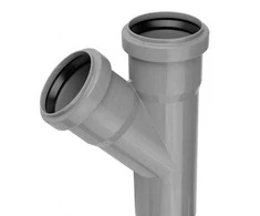 Magnaplast Vidaus kanalizacijos trišakis HTplus, Ø 40 / 40 mm, 67°