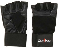 Odinės treniruočių pirštinės Outliner SG-1164, juoda, XL