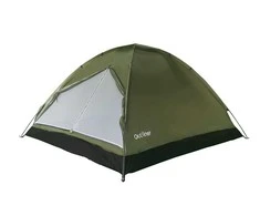 Trīsvietīga telts Outliner RD-DT03, zaļa krās., 210 cm x 210 cm x 130 cm