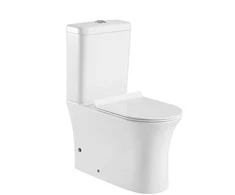 Laisvai pastatomas unitazas Domoletti UN501-004, su dangčiu, 390 mm x 650 mm