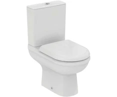 Laisvai pastatomas tualetas Ideal Standard, su dangčiu, 360 mm x 625 mm