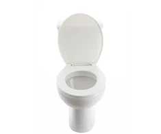 Tualete, novietojams Thema Lux PO121-P2B, ar vāku, 357 mm x 665 mm