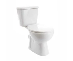 Tualete, novietojams Thema Lux PO121-P2B, ar vāku, 357 mm x 665 mm