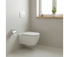 Masterjero TOILET ARC WALL HUNG Baltas
