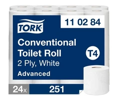 Tualetes papīrs Tork 110284, 2 sl, 24 gab.