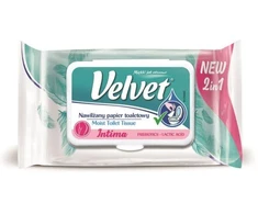TUALETES PAPĪRS VELVET INTIMA 48GAB