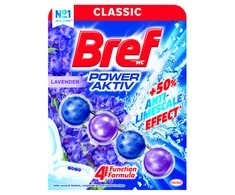 WC valiklis-gaiviklis BREF Power Active Lavender, 50 g