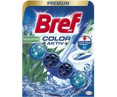 WC valiklis-gaiviklis BREF Mėlynas AKTIV EUCALYPTUS, 50 g