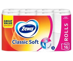 Zewa ZEWA CLASSIC 3-PLY TOILET PAPER 16 ROLLS