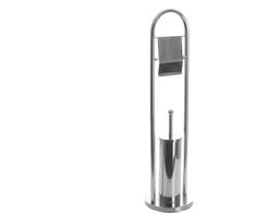Tualetinių reikmenų lentynėlė Thema Lux BSP-0057, chromuota, 20 cm x 80 cm x 20 cm
