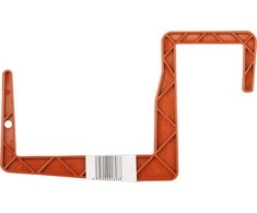 Turētājs gariem podiem Plastkon Universal 41105512, 23.8 cm x 13.5 cm, 1.2 cm, plastmasa, brūna krās.