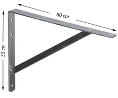 Laikiklis Haushalt SB-05, 50x33 cm, metalinis