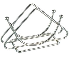Salvešu turētājs Okko W3826, 140 mm x 50 mm, pelēka krās.