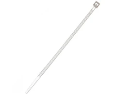 Tvirtinimo dirželis Elematic. 2.5 x 98 mm. baltas