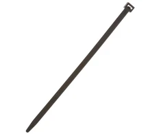Tvirtinimo dirželis Elematic, poliamidas, juoda sp., 240 mm x 7.8 mm