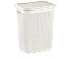 Ucsan Skalbinių dėžė Knitas M-079, 50 l, balta, 43 cm x 34 cm