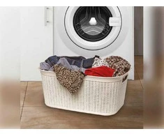 Ucsan Veļas grozs Knitas M-080, 38 l, pelēka krās., 57 cm x 37 cm