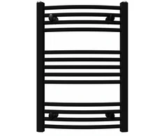 Ūdens dvieļu žāvētājs Koralux Rondo Classic, melna, 50 cm x 70 cm, 280 W