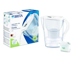 Brita MARELLA vandens filtro ąsotis, 2,4 l, baltas.