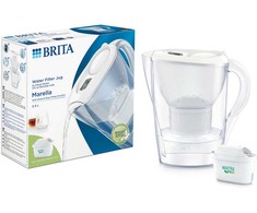 Vandens filtravimo indas Brita MARELLA. 2.4 l. balta