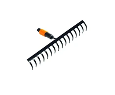 Grėblys universalus Fiskars Quikfit 135512/1000654, be koto, 400 mm, juoda sp./oranžinė sp.