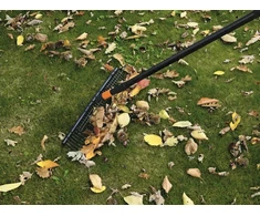 Universalus šieno grėblys Fiskars QuikFit 135514/1000656, be rankenos, 570 mm, juodas.