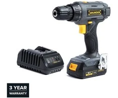 Gręžtuvas Grunder CD-L1118, 18 V, 2000 mAh