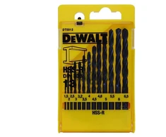 Grąžtų komplektas Dewalt DT5912, metalas, hss-r, tiesus, 6 mm x 10 cm