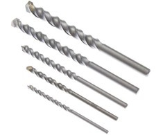 Grąžtas Grąžtų komplektas Forte Tools 17745, mūrui, tiesus, 10 mm x 15 cm