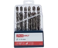 Grąžtas Metalo grąžtų komplektas HAUSHALT, 25 vnt. 1–13 mm