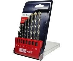 Grąžtas Betono grąžtų komplektas HAUSHALT, 8 vnt. 3–10 mm